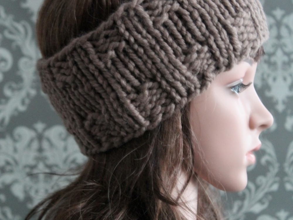 Headband Knitting Pattern - Knit Ear Warmer Pattern