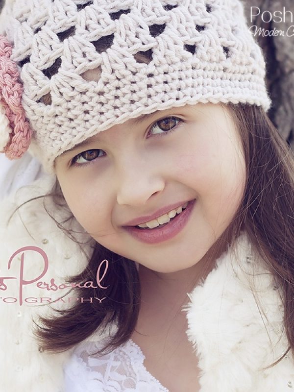 crochet pattern easy girls hat