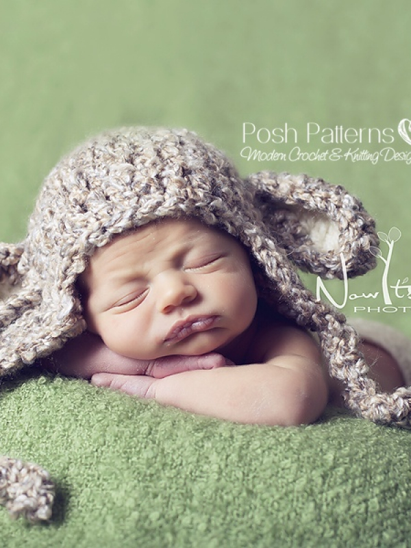 crochet pattern baby lamb hat