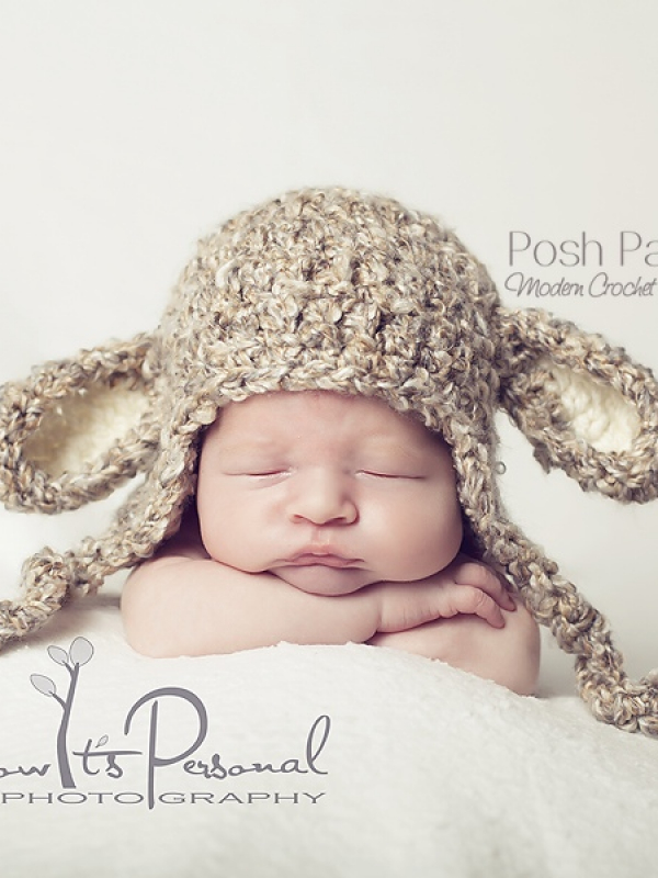 baby lamb crochet hat pattern
