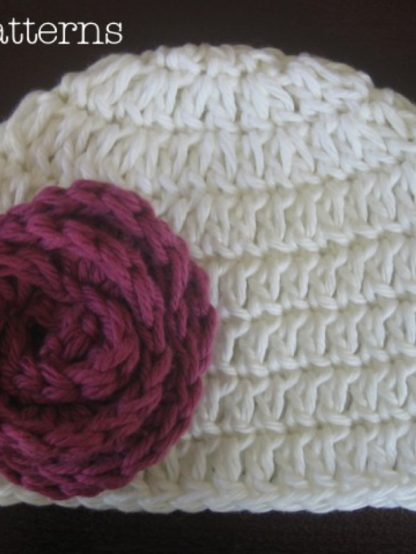 beginner crochet pattern easy beanie hat baby to adult