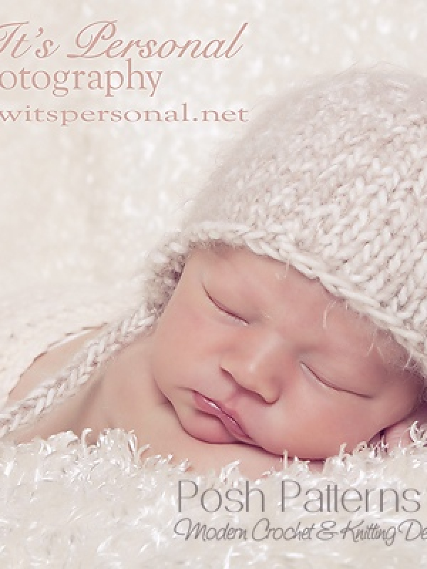 knitting pattern baby earflap hat