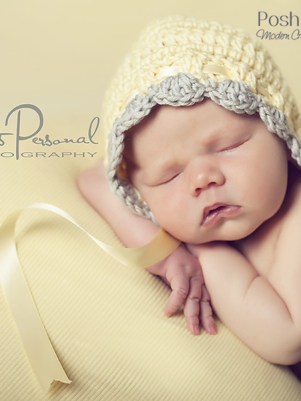 easy crochet pattern baby bonnet