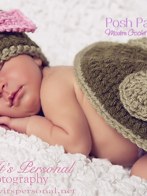 crochet pattern baby turtle hat and shell set