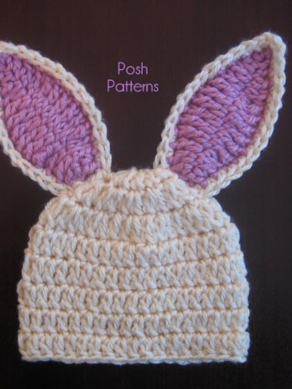 crochet bunny hat pattern easter bunny