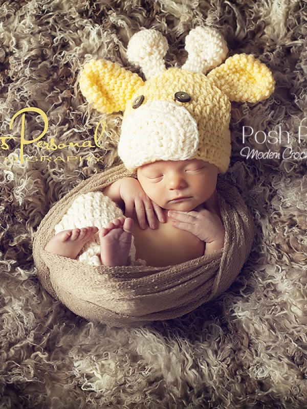 giraffe hat crochet pattern