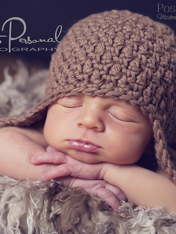 crochet pattern earflap beanie