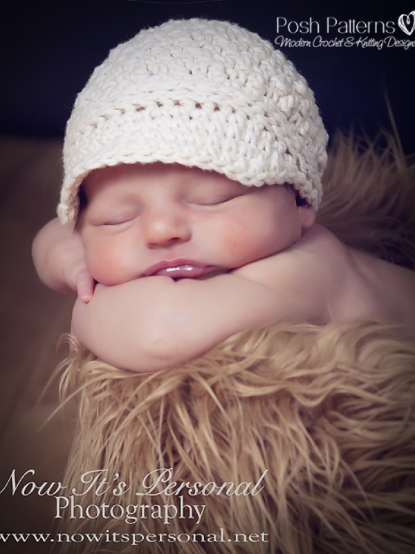 crochet baby hat pattern