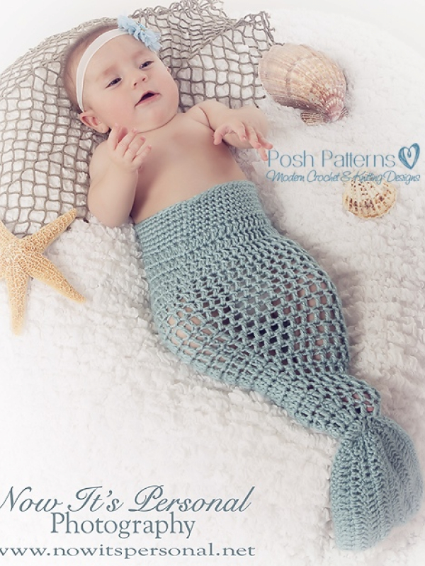 mermaid tail costume crochet pattern