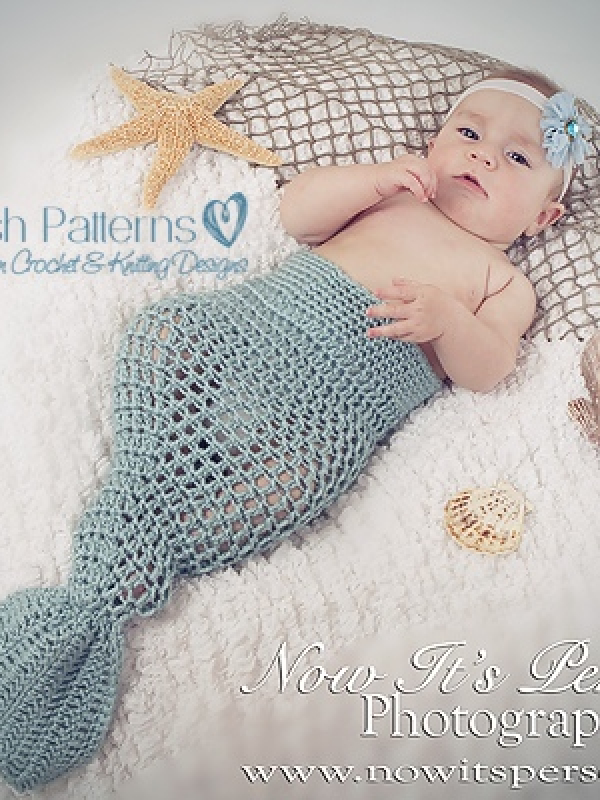 Crochet Pattern Baby Mermaid Mermaid Blanket Pattern