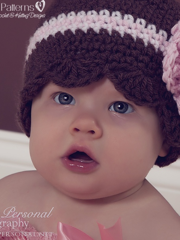 easy crochet pattern petal edge hat and flower