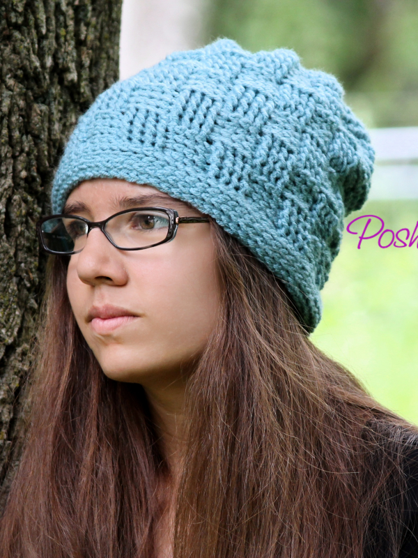 easy crochet pattern checker beanie hat