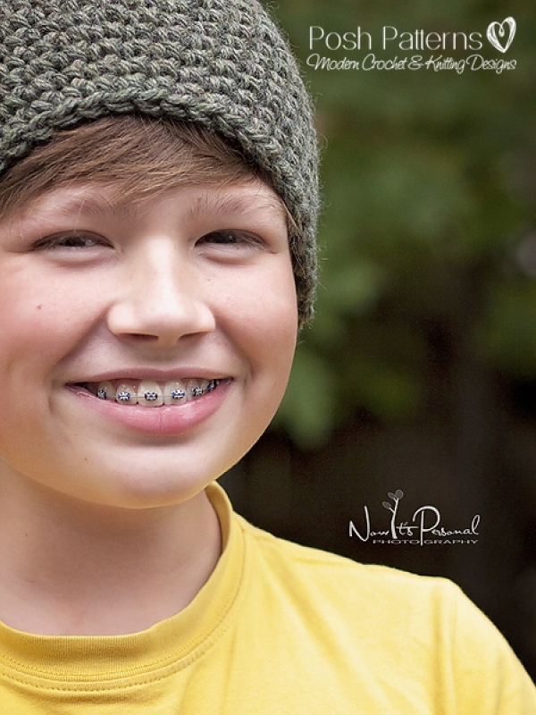 crochet slouchy hat pattern