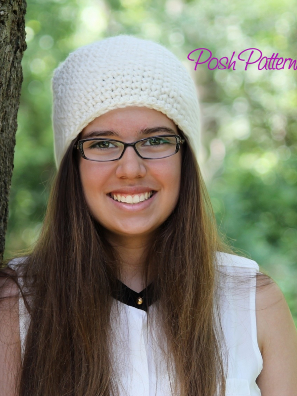 easy crochet pattern beanie hat