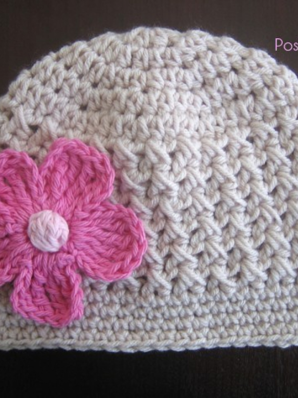 easy crochet hat pattern textured beanie