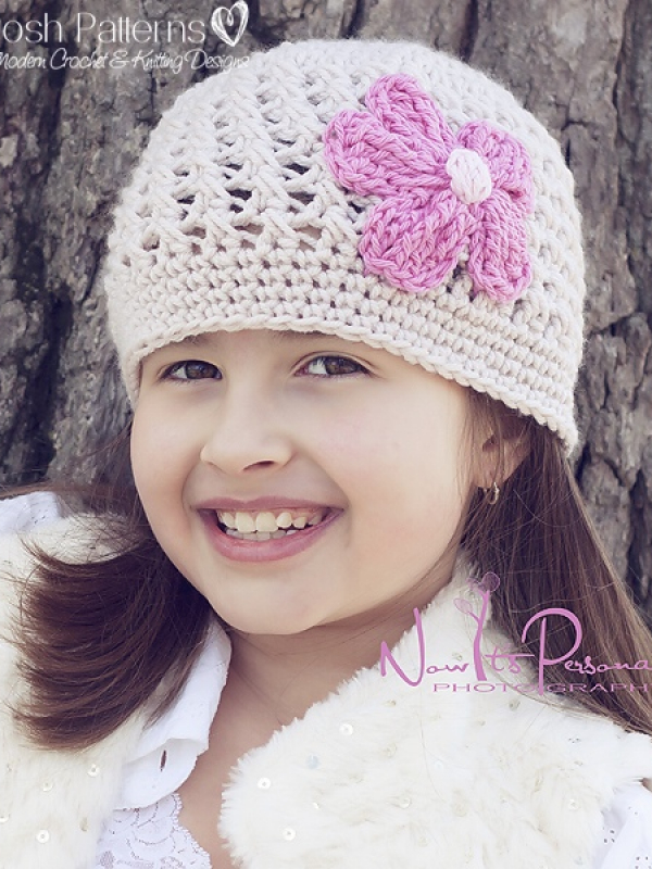 girls crochet hat pattern