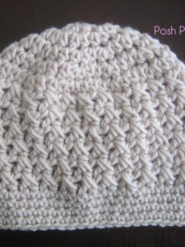 crochet pattern baby beanie hat