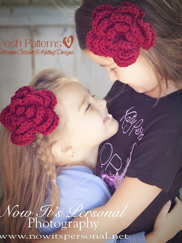 crochet flower pattern