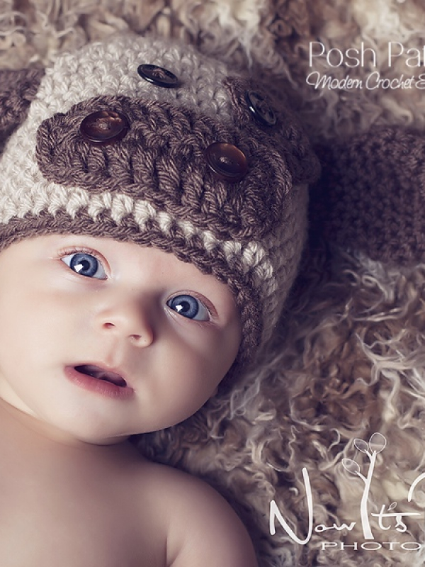baby cow crochet hat pattern