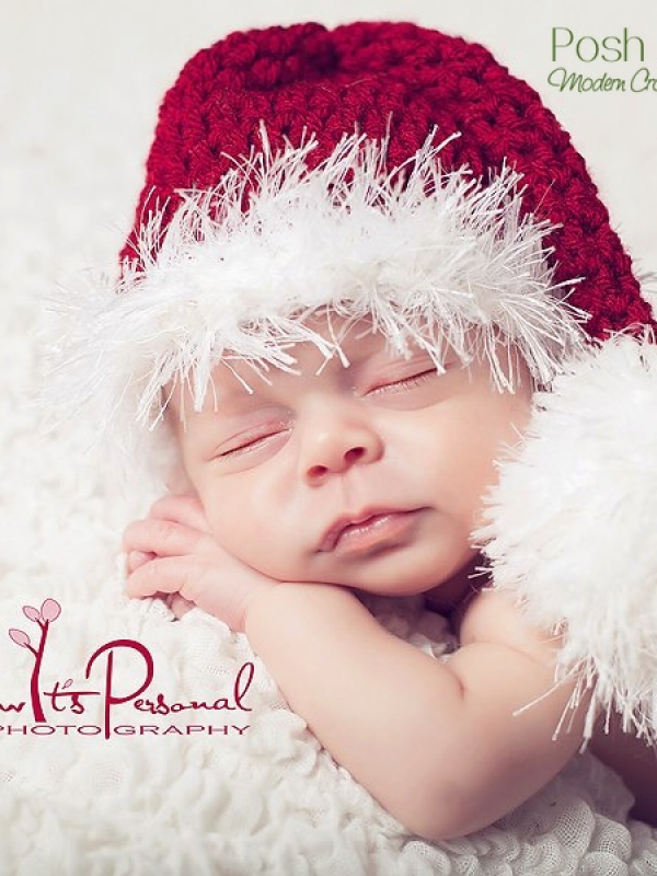 crochet santa hat pattern