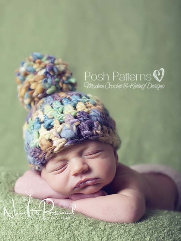 easy baby hat crochet pattern