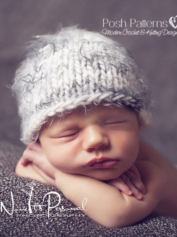 knit baby hat pattern