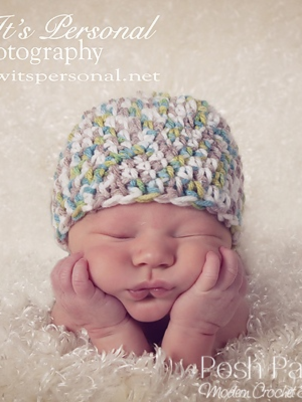 easy beginner beanie hat crochet pattern