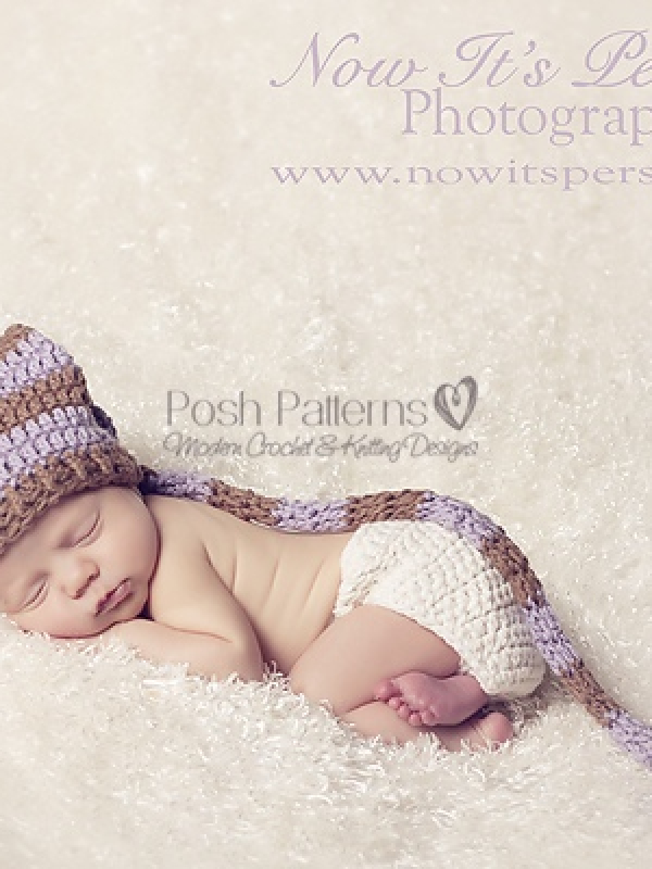 crochet hat pattern baby pixie elf stocking cap