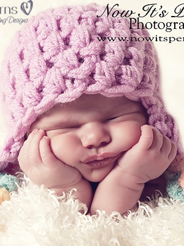 crochet hat pattern baby photo prop