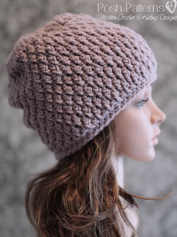 crochet cable hat pattern