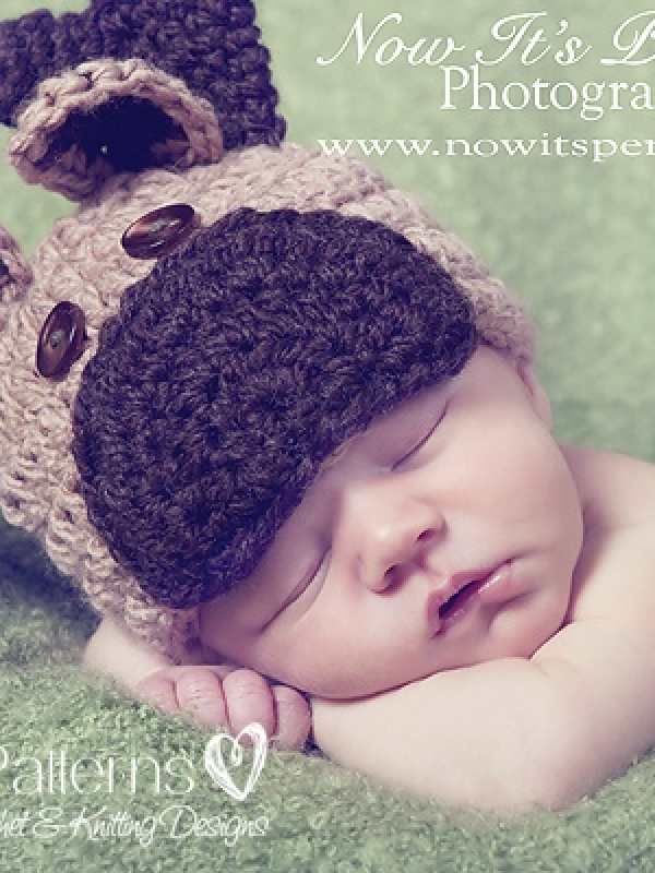 crochet reindeer hat pattern