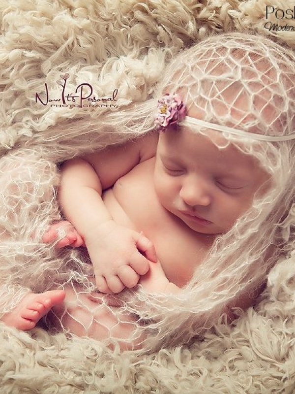 Knitted baby hotsell wrap blanket