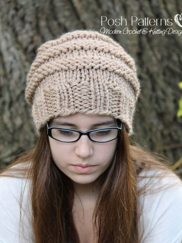 slouchy hat pattern