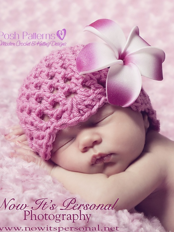 crochet pattern lace hat