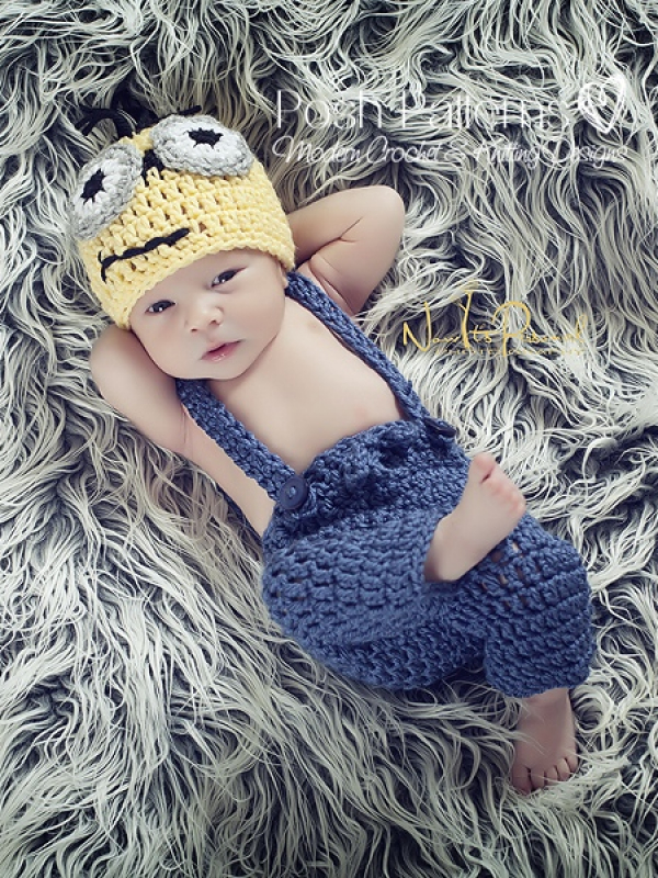 Crochet Pattern Baby Pants and Suspenders