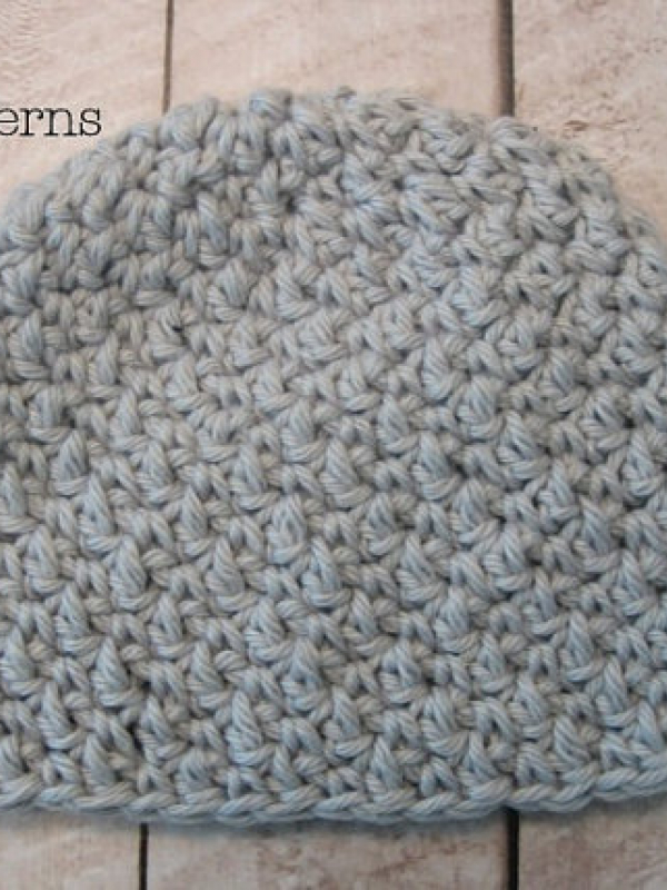 easy crochet pattern baby hat