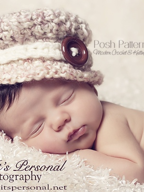 crochet pattern baby girl hat