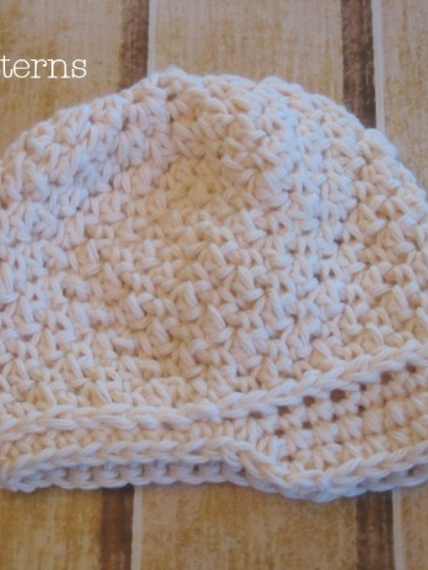 easy crochet pattern baby visor newsboy hat