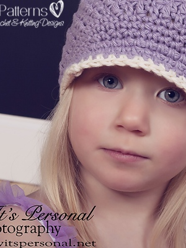 crochet newsboy newsgirl hat pattern