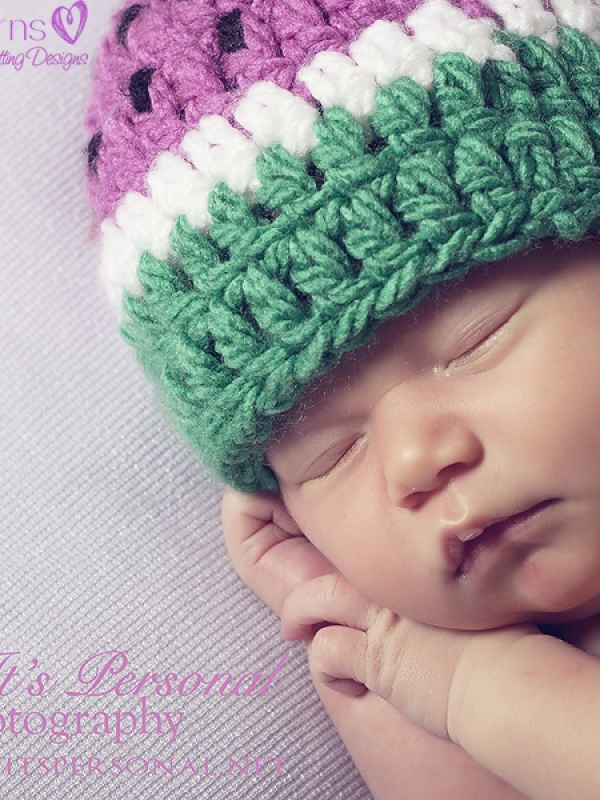 watermelon crochet hat pattern