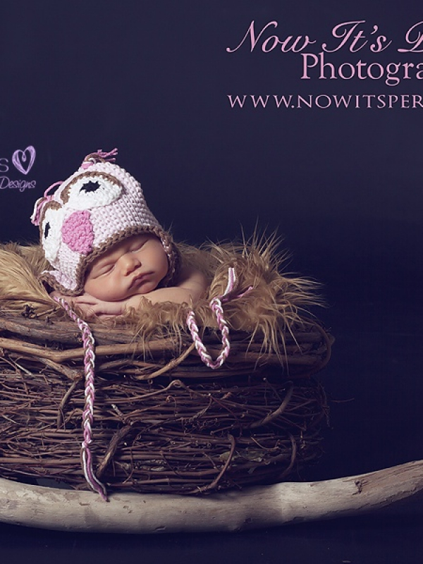 crochet pattern owl earflap hat