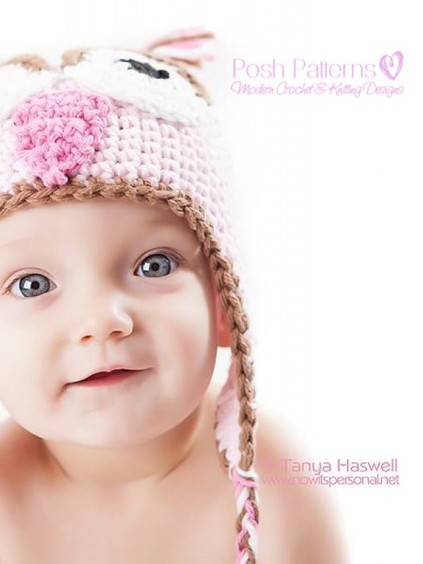 owl hat crochet pattern