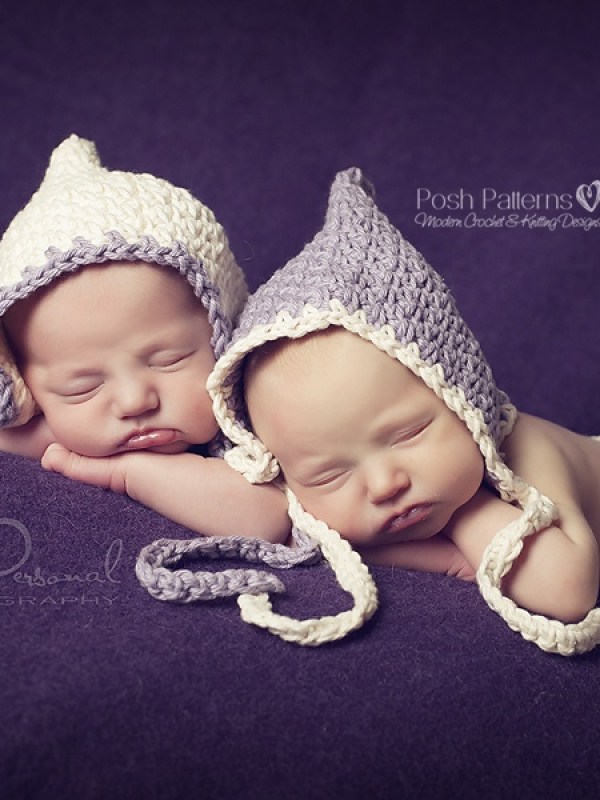 easy pixie hat crochet pattern newborn baby
