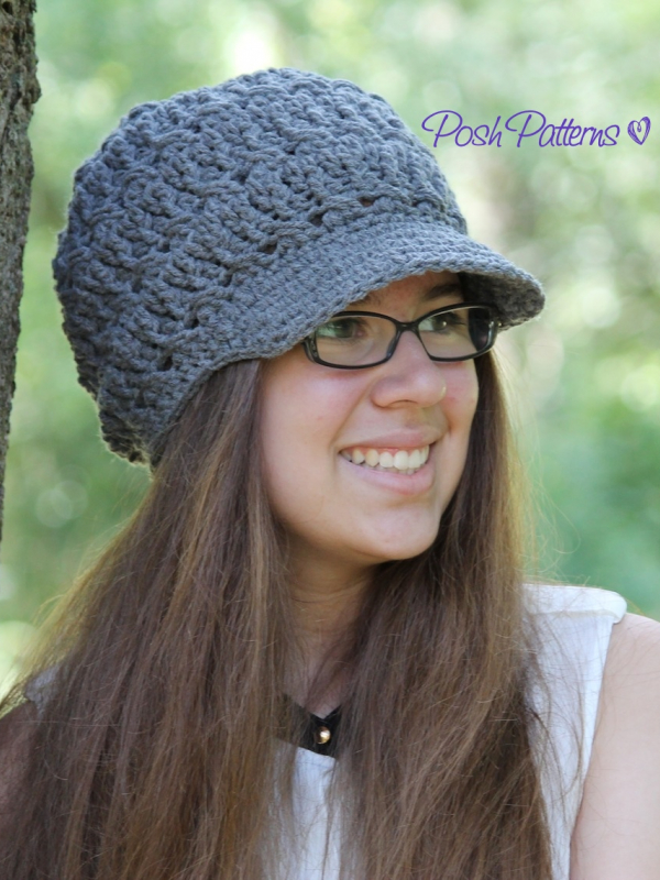 stylish crochet hat pattern