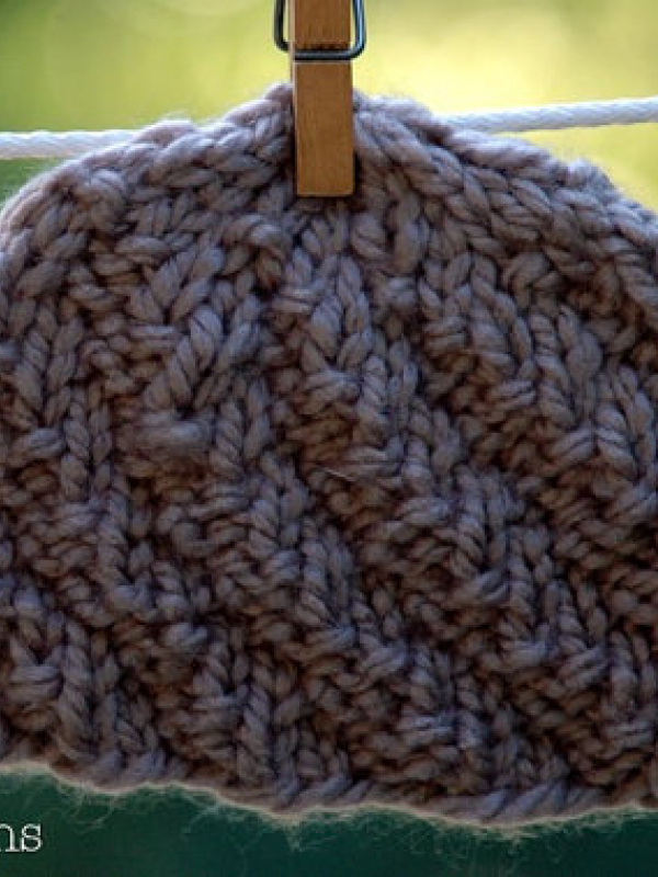 easy knitting pattern spiral knit beanie hat