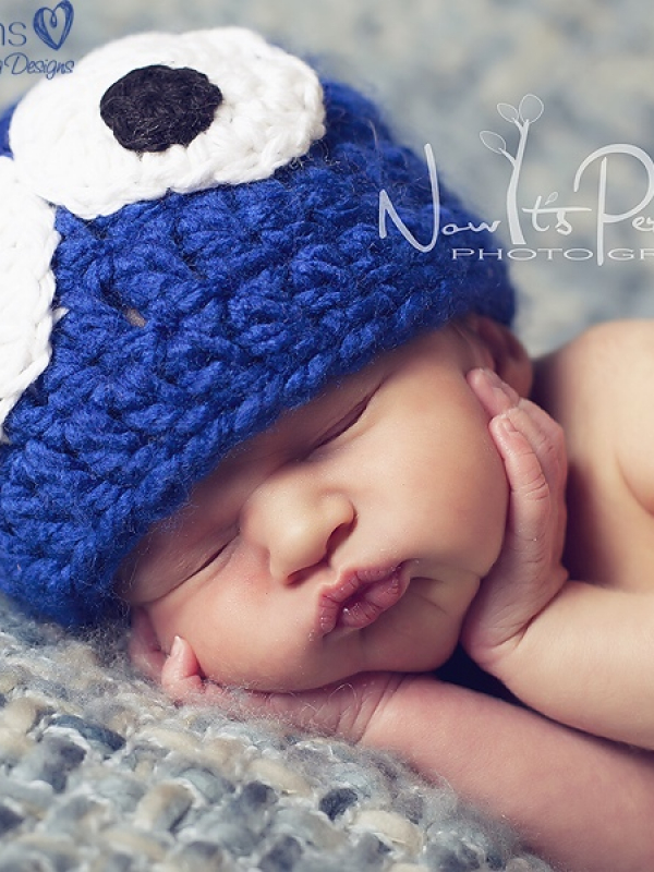 cookie monster hat crochet pattern