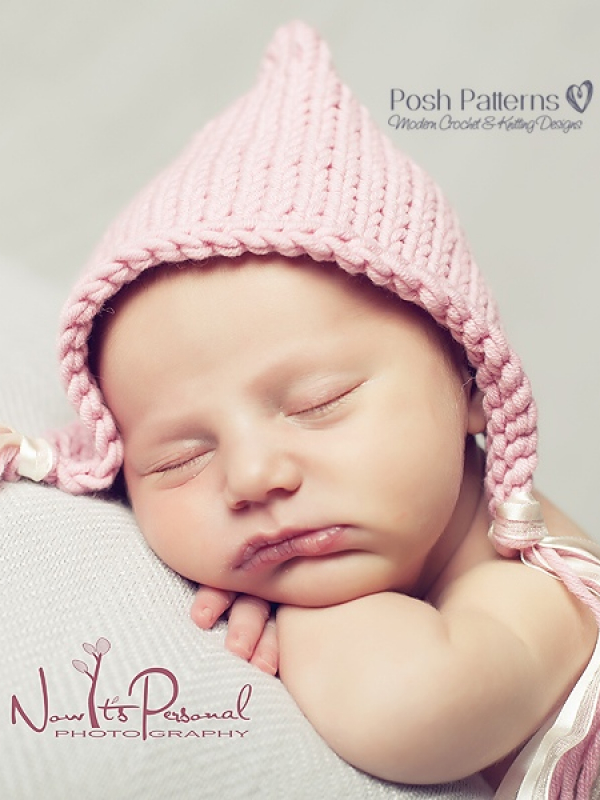 easy knit baby hat pattern