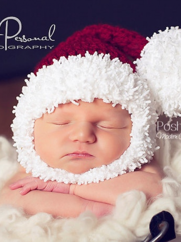santa hat crochet pattern