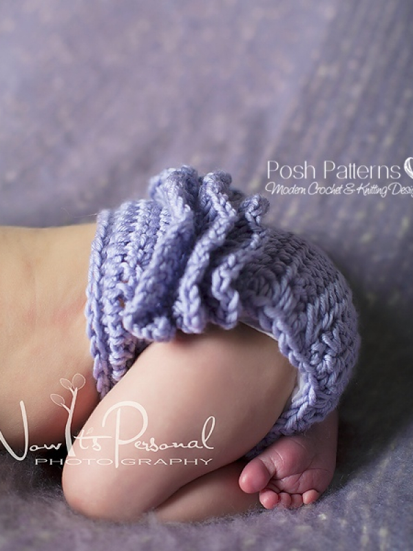ruffle diaper cover crochet pattern