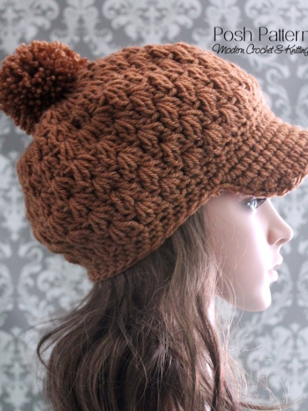 slouchy hat crochet pattern
